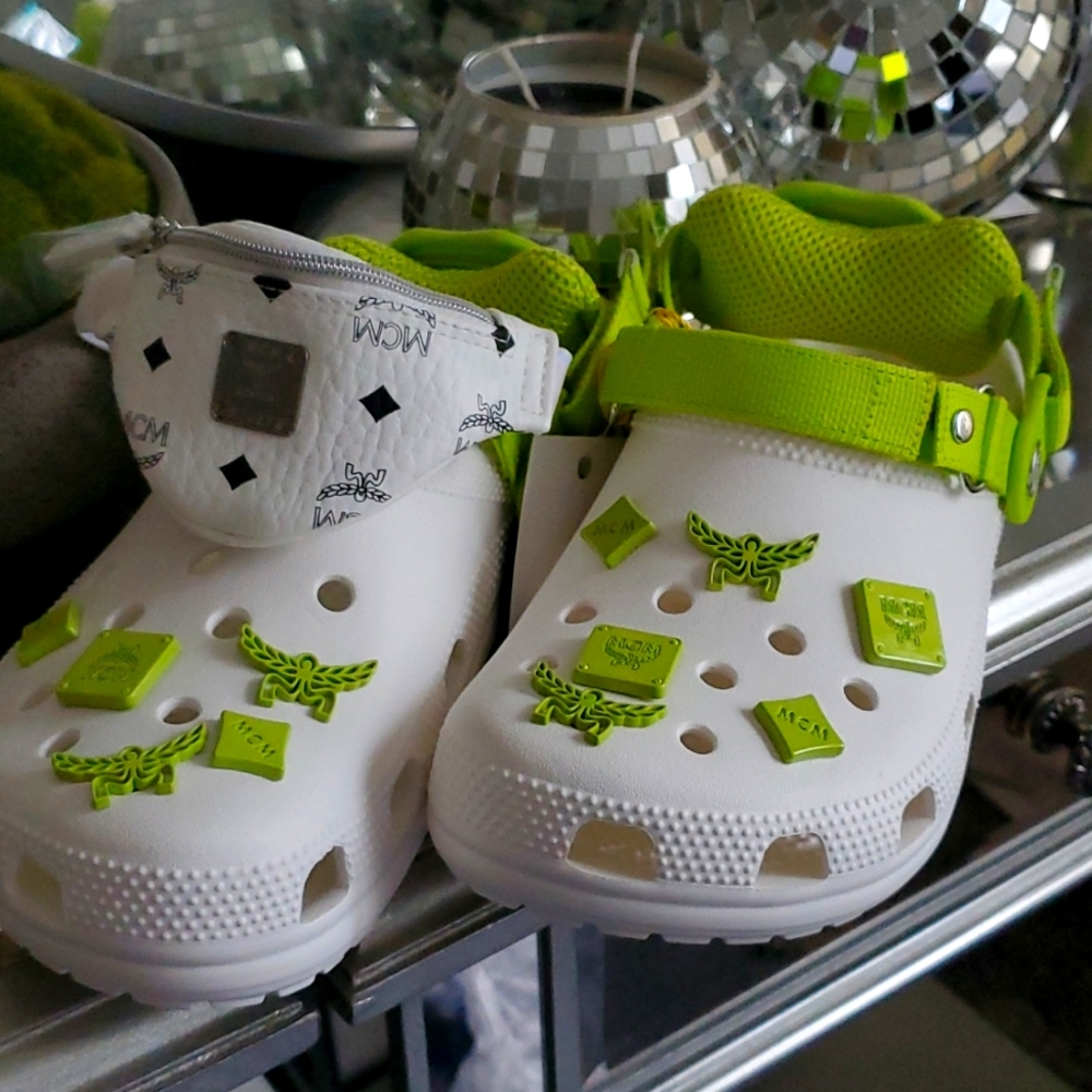 McM x Crocs Limited Edition SOLD OUT!!!24 hr Sale!🔥🔥🔥🔥
